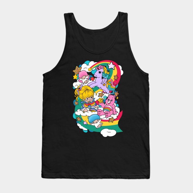 80's cartoons Tank Top by Kitaro Yamaguchi